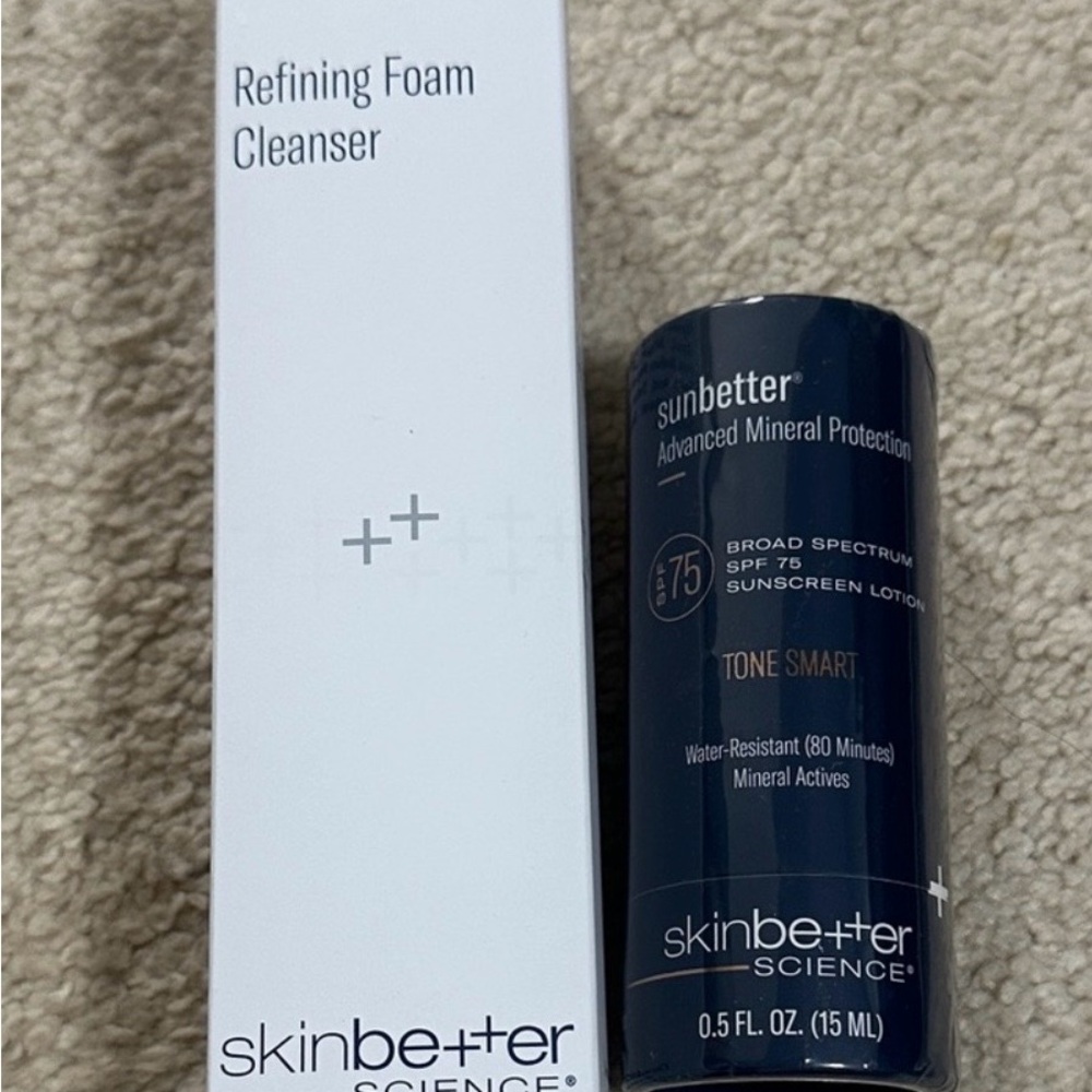 Skinbetter Science Advanced Mineral Sunscreen & Refining Foam Cleanser BUNDLE